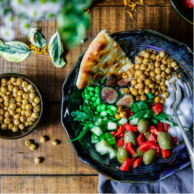 Natural sources of dietary fibre.