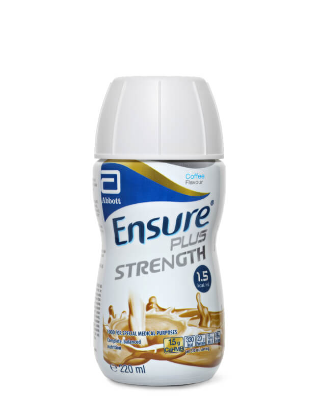 Ensure® Plus Strength Coffee - Suitable for helping meet the nutritional requirement when recovering from illness in adults.
