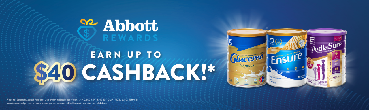 Abbott Rewards Cashback