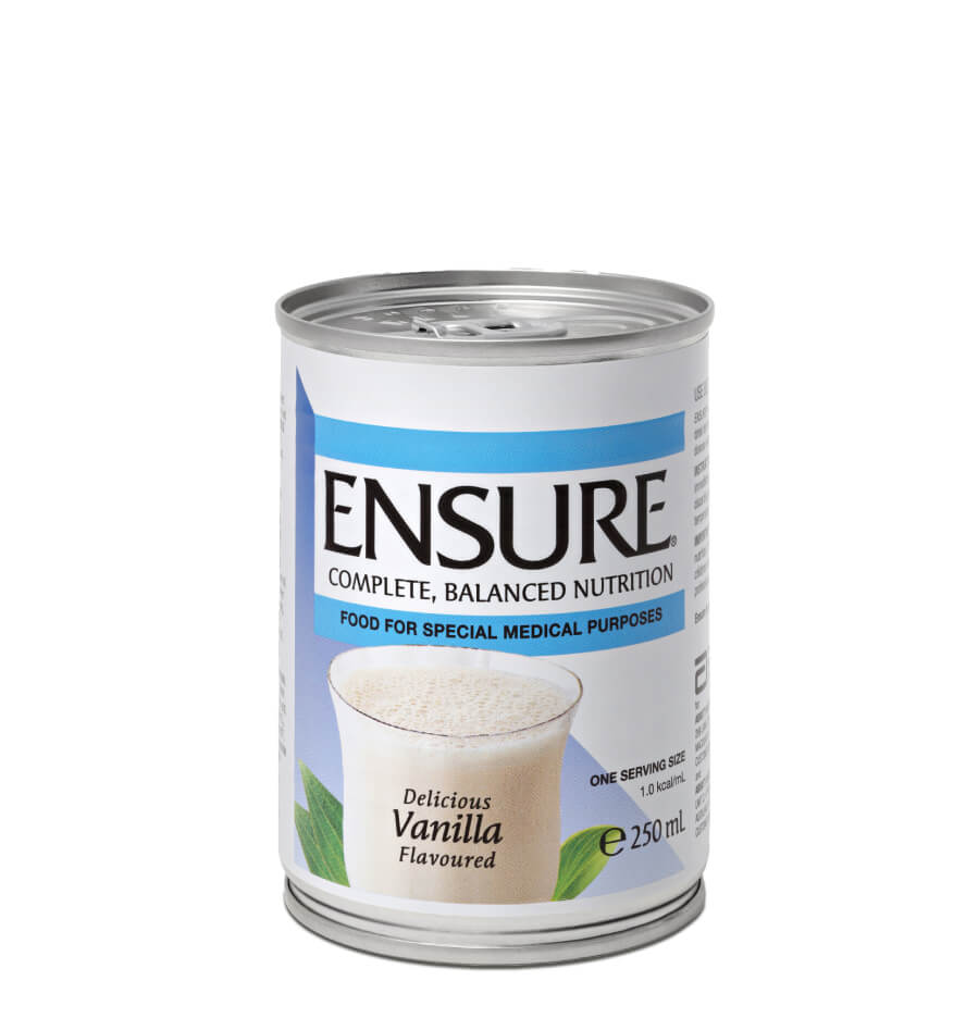 Ensure® Liquid -  Complete and balanced nutritional supplement for people with, or at risk of developing malnutrition.