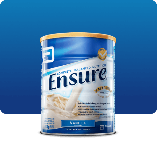 Ensure - Provides everyday strength to achieve your nutrition goals.