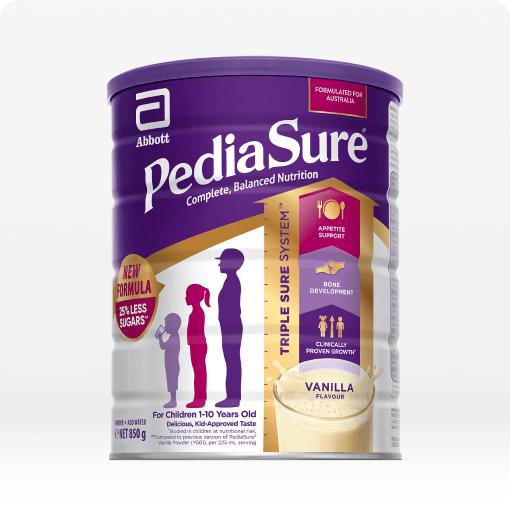 PediaSure Vanilla Powder - Clinically proven to support growth, promote immunity and help improve appetite.