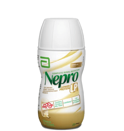 Nepro LP - Complete renal nutrition for people with chronic kidney disease who are not on dialysis.