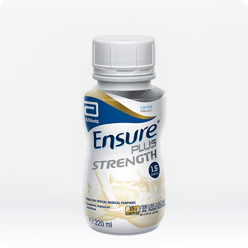 Ensure Plus Strength - Nutritionally complete, balanced, high protein and high energy.