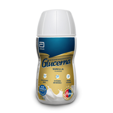 Glucerna Ready-To-Drink - Nutritional supplement with a low-GI of 27.
