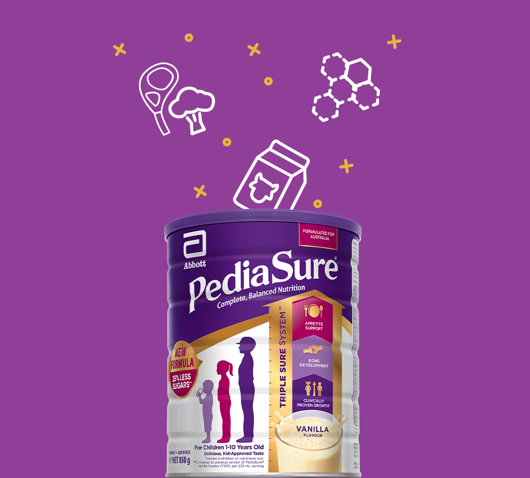 PediaSure® Products - Complete, balanced nutrition to support children's growth and immunity.