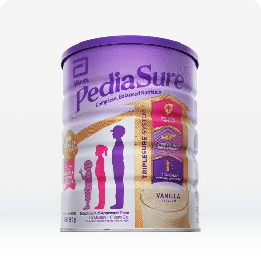 PediaSure Vanilla Powder - Clinically proven to support growth, promote immunity and help improve appetite.