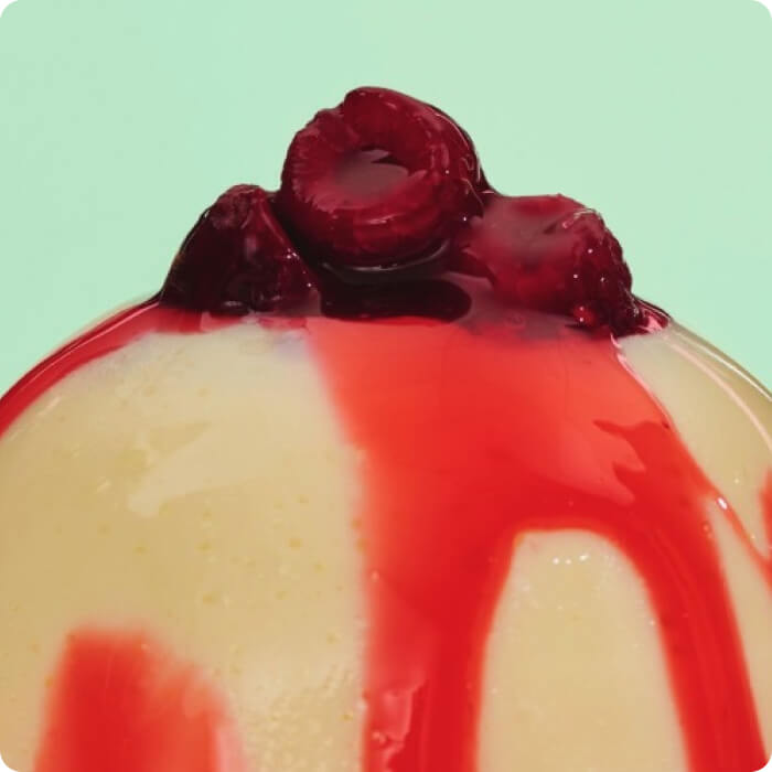 Vanilla Cream Pudding And Berry Sauce with PediaSure Recipe