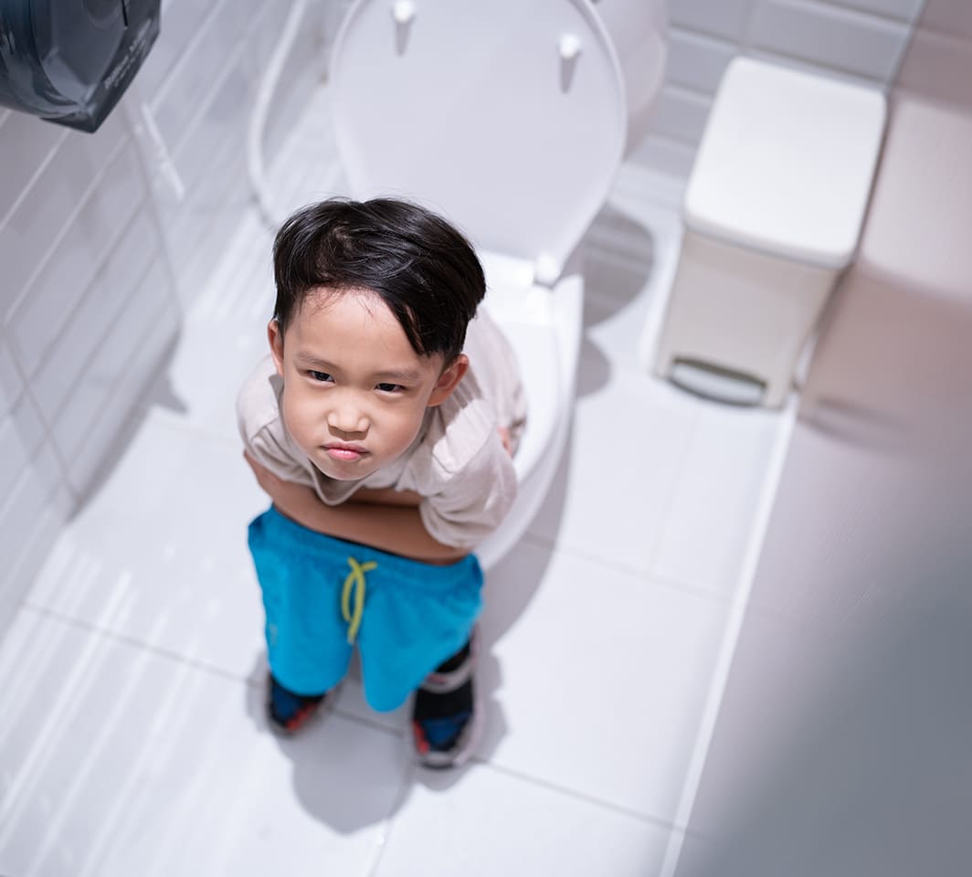 bab anak warna hijau