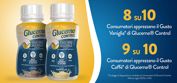Grafici che mostrano come usare Glucerna® Control per il mantenimento del peso e la perdita di peso