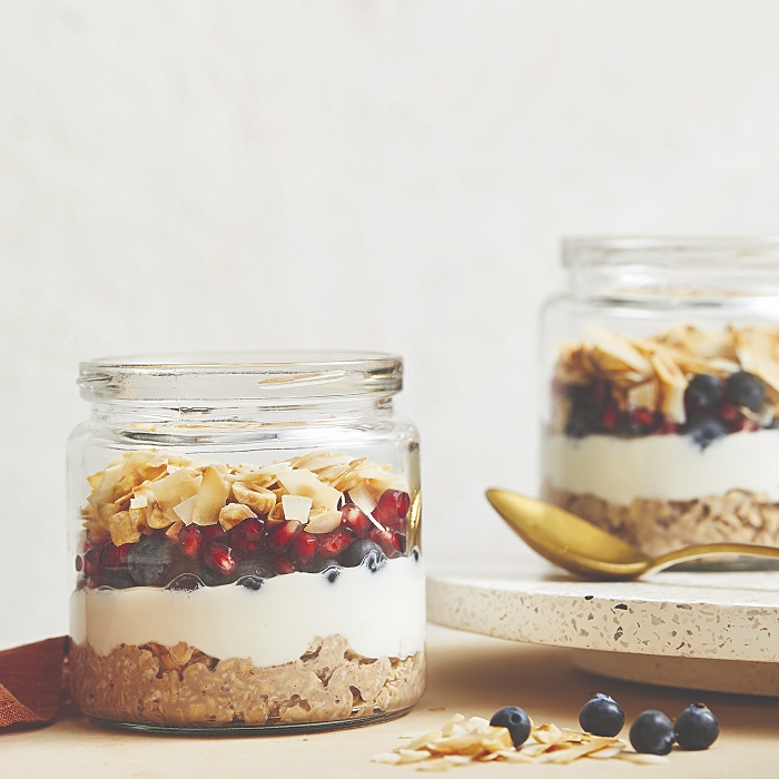 Cottage Cheese Breakfast Jars