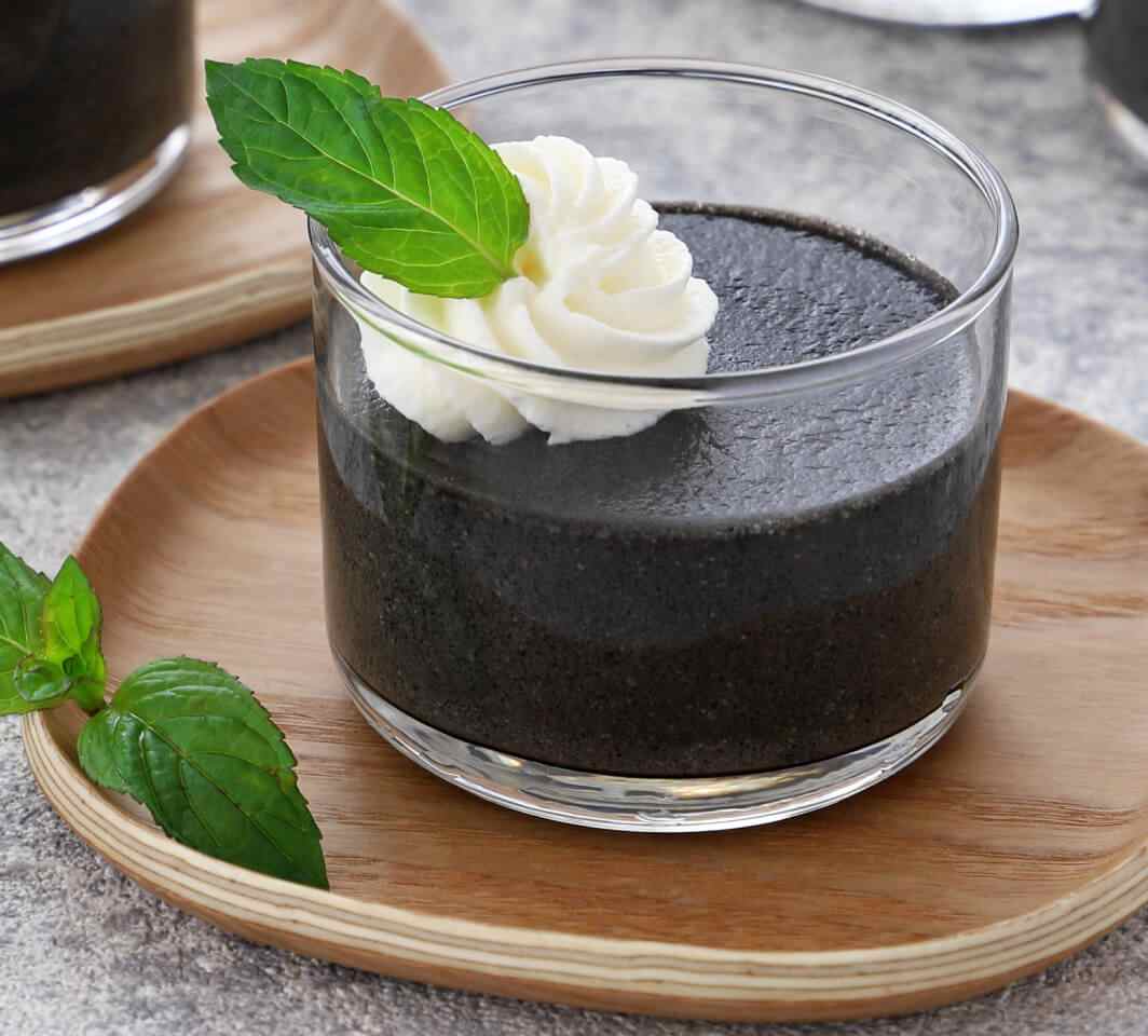 Black Sesame Pudding