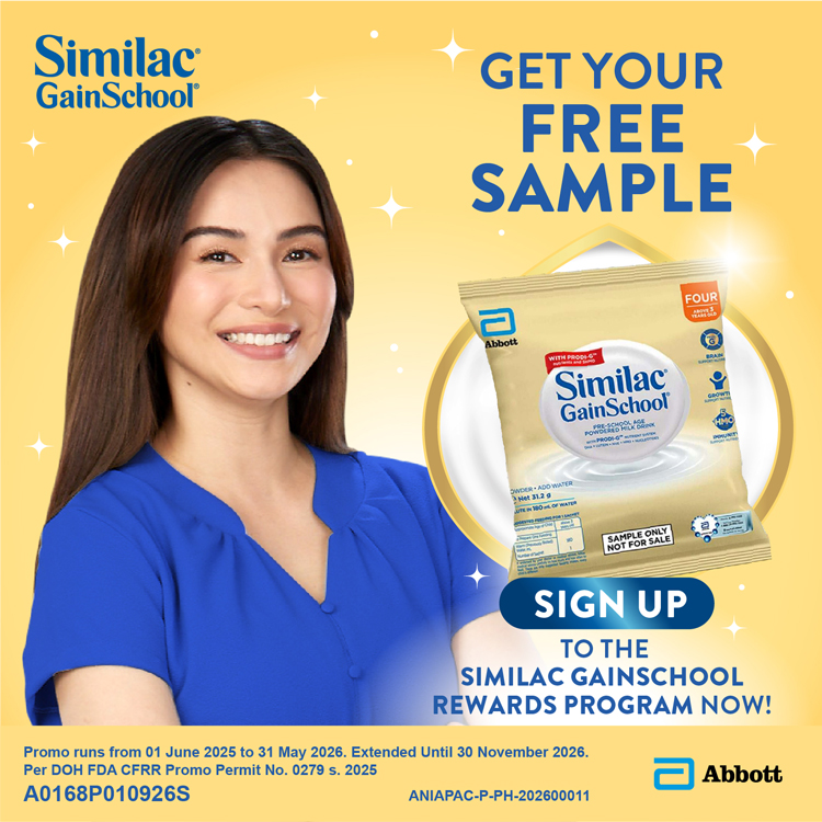 Similac GainSchool Sign Up free sample gift