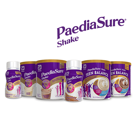 Paediasure Shake family range