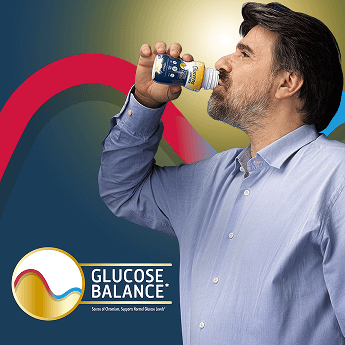 Man enjoying Glucerna® Control