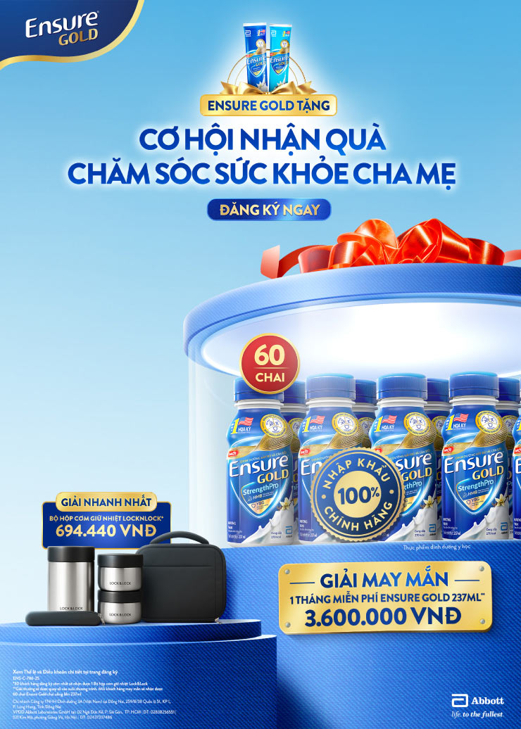 Cơ hội nhận ngay ngàn quà chăm sóc sức khỏe