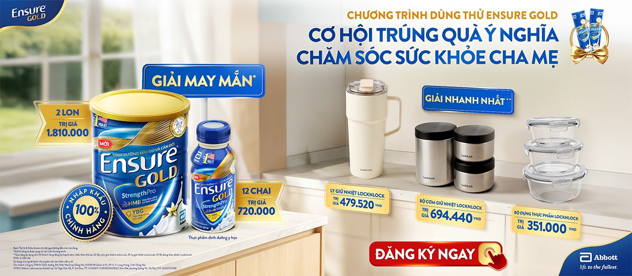 Cơ hội nhận ngay ngàn quà chăm sóc sức khỏe