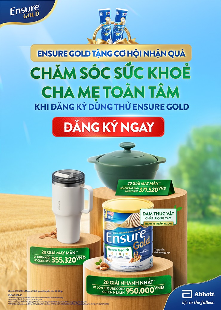 Cơ hội nhận ngay ngàn quà chăm sóc sức khỏe