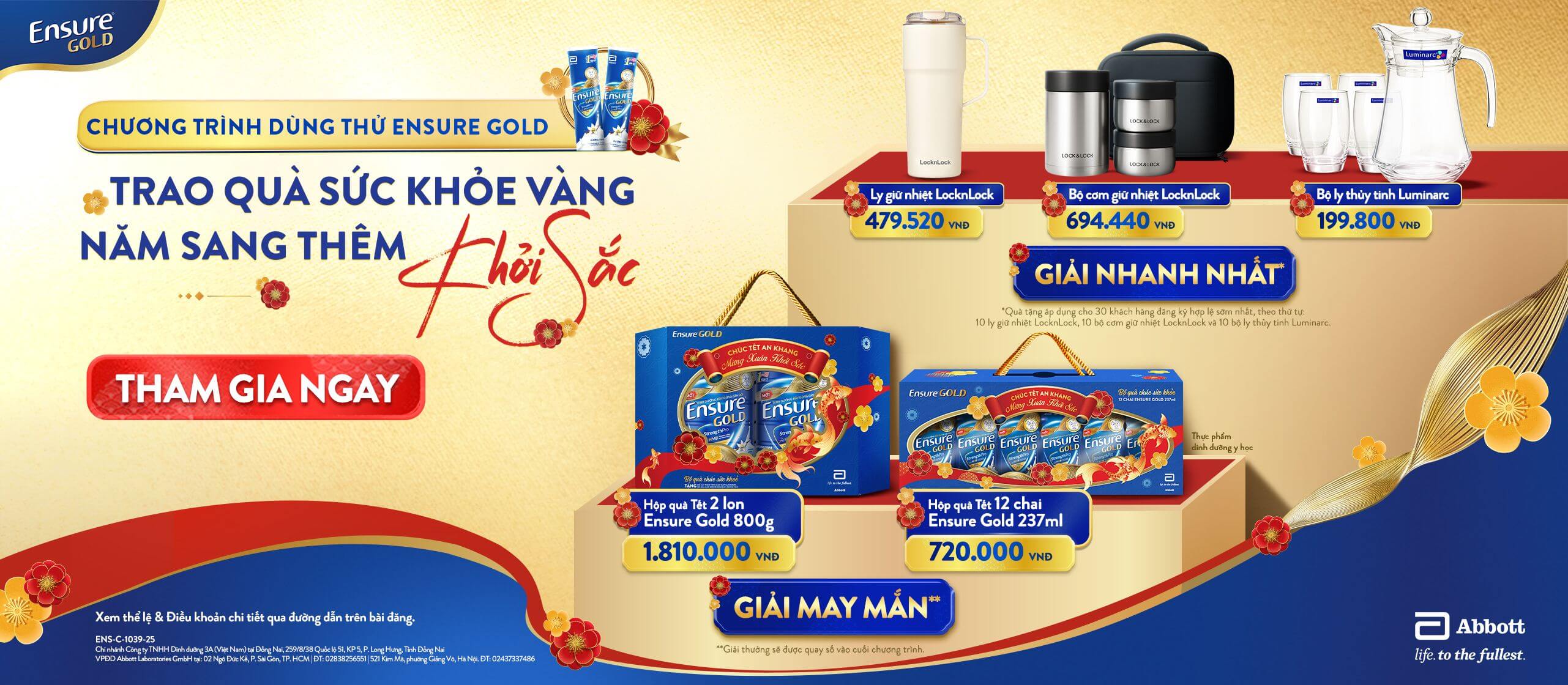 Cơ hội nhận ngay ngàn quà chăm sóc sức khỏe