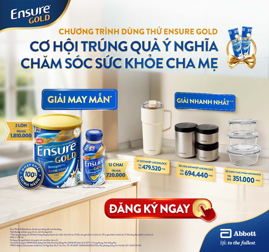 Cơ hội nhận ngay ngàn quà chăm sóc sức khỏe