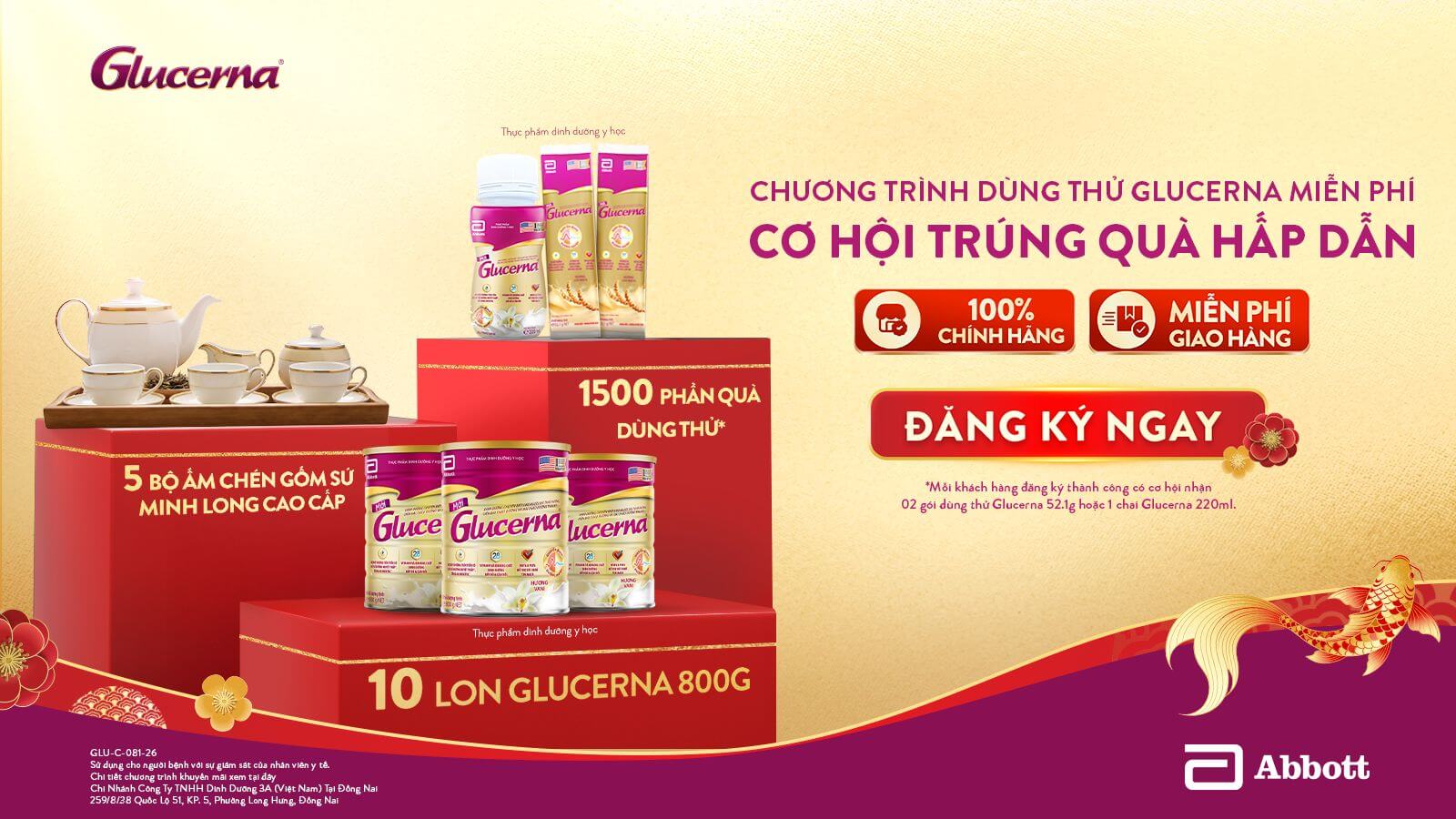 Banner Chương trình chủ động kiểm soát đường huyết