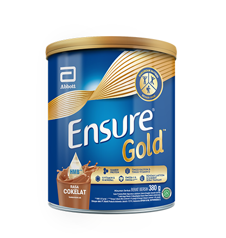ensure gold cokelat