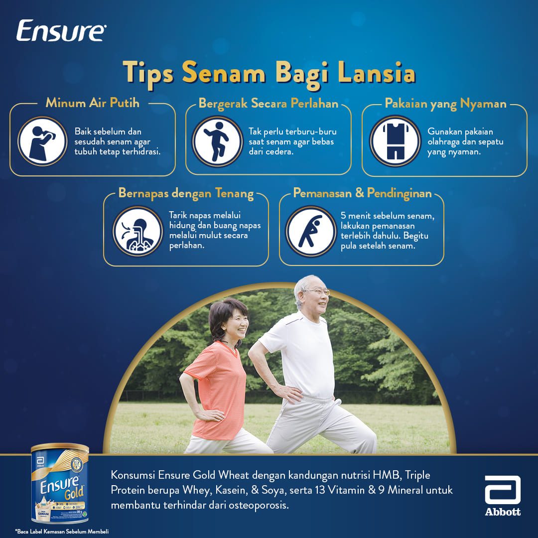 Mengenal Senam Osteoporosis pada Lansia - Ensure