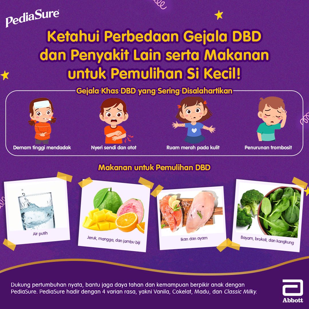 makanan untuk pemulihan dbd