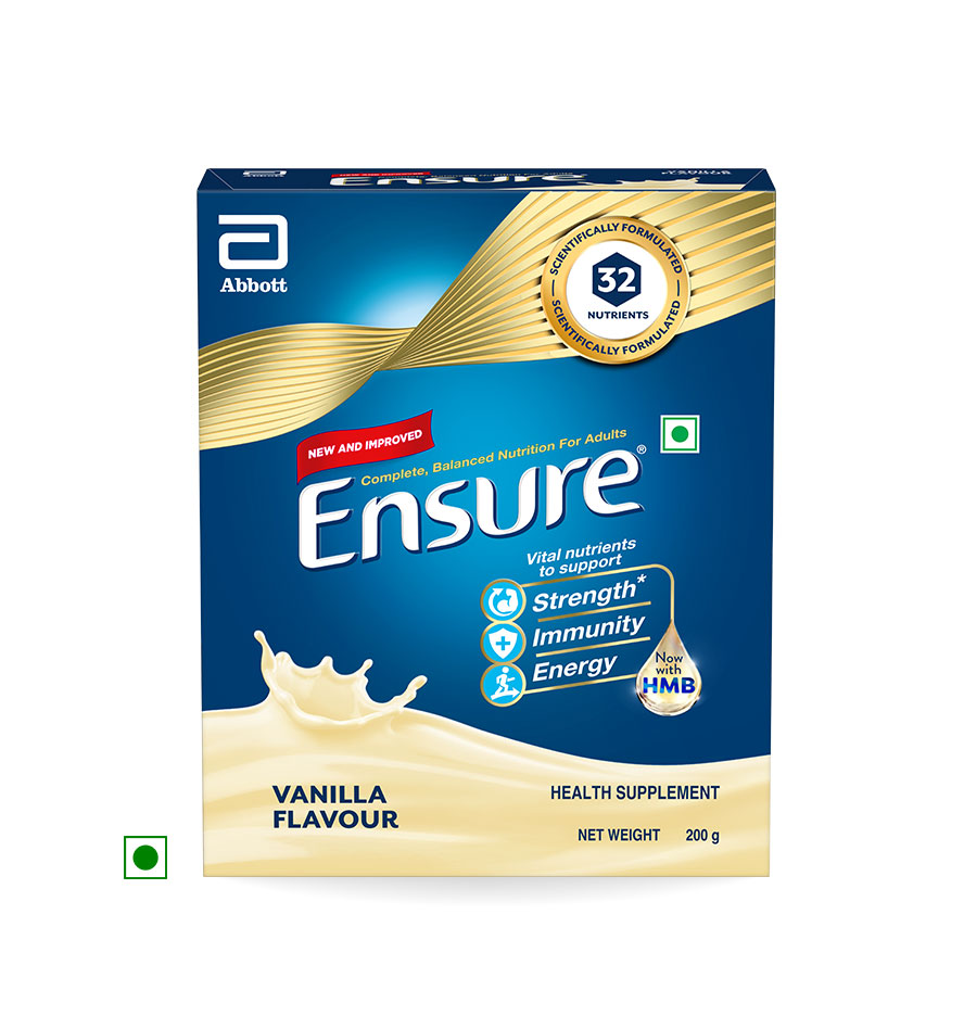 Ensure Vital Nutrients To Support - Vanilla, 200g Carton 