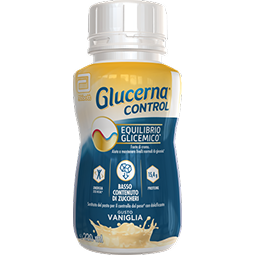 Informazioni nutrizionali di Glucerna® Control gusto caffè – 27 Vitamine e Minerali, Basso contenuto di Zuccheri e 15,4 g di proteine