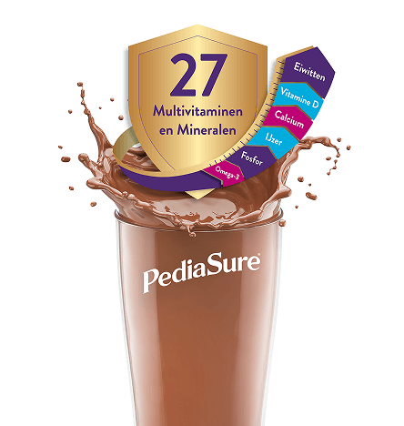 Een glas Pediasure Chocolate Shake met alle vitamines en mineralen in één glas en welke voedingsmiddelen u in uw dieet zou moeten opnemen om hetzelfde voedingstekort aan te vullen.