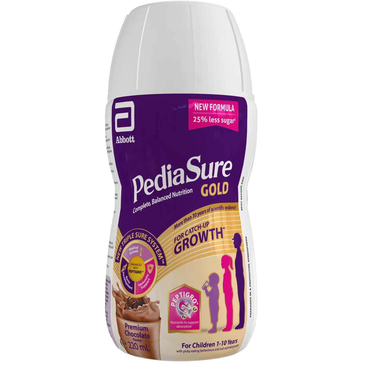 PediaSure® Gold ReadytoDrink Chocolate Abbott Family