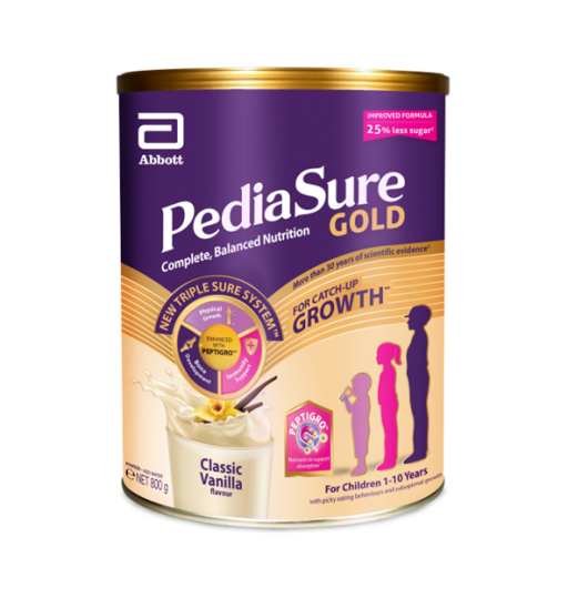 PediaSure® Gold Vanilla Abbott Family