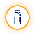 Icon showing a ready-to-drink Glucerna® Control Coffee Shake