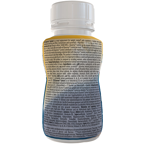 Ingredients Panel of Glucerna® Control[1] Coffee Flavour – Scientifically Formulated[2] for Glucose Balance[1]