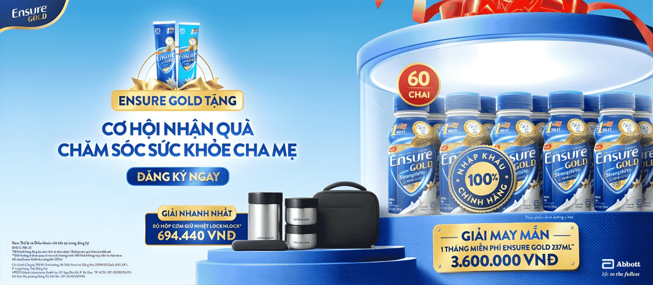 Cơ hội nhận ngay ngàn quà chăm sóc sức khỏe