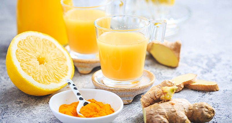 Nước ép cam gừng