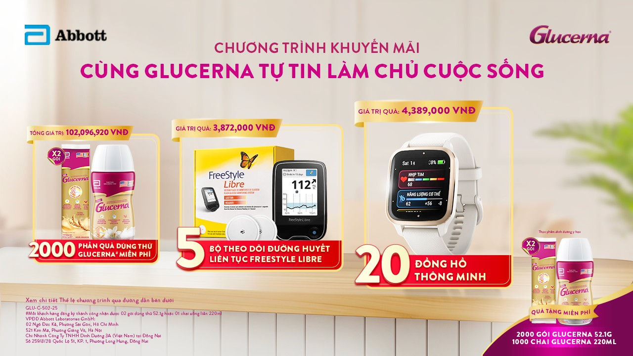 Banner Chương trình chủ động kiểm soát đường huyết