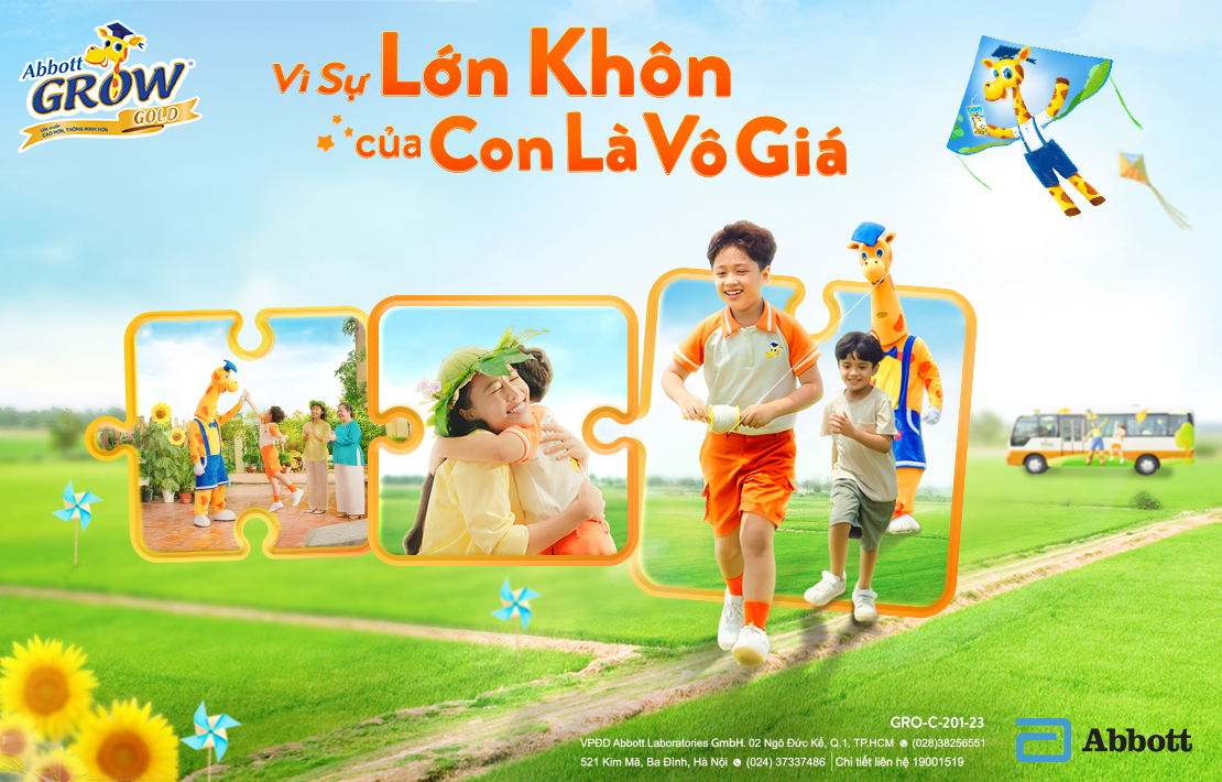 Abbott Grow Gold - Sự lớn khôn của con là vô giá​