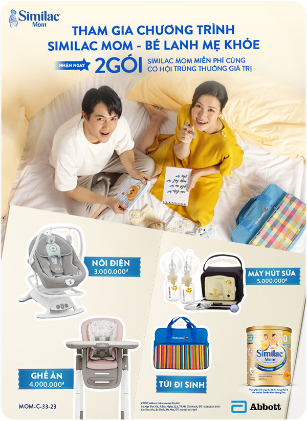 tham gia chương trình Similac Mom - Bé Lanh Mẹ Khỏe