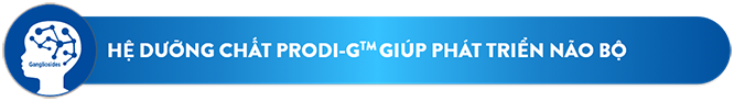 hệ dưỡng chất prodi-g tm giúp phát triển não bộ